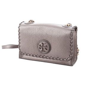 Tory Burch Metallic Marion Crossbody Bag
